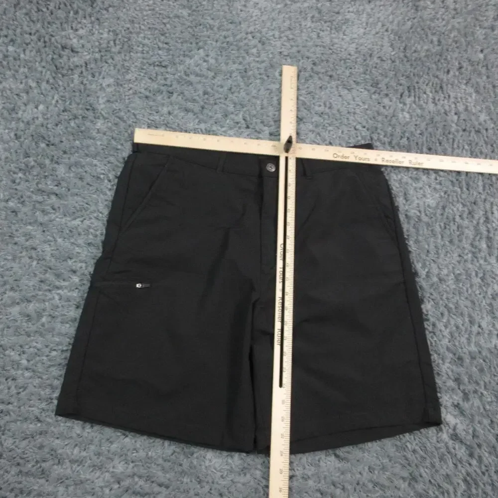 Gerry Tech Short Mens 36 Black Stretch Comfort Waistband UPF 30 Hiking 36x8* NWT